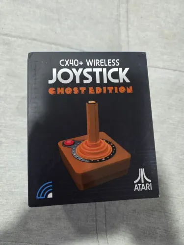 Controle sem fio atari pac man laranja lacrado