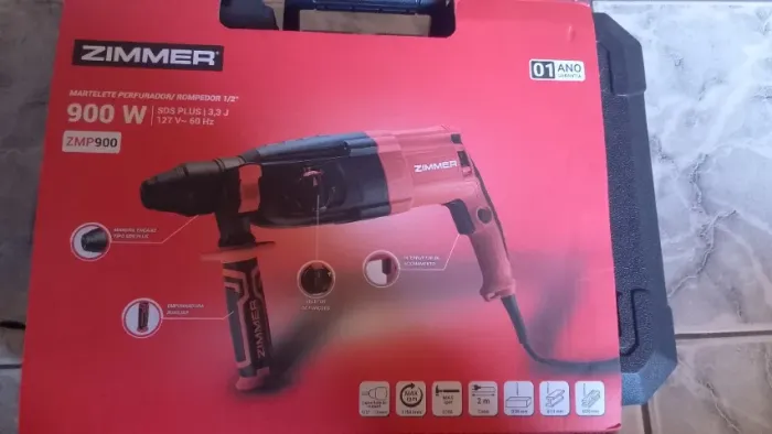 Martelete perfurador rompedor 900w! Novo! Usado duas vezes.