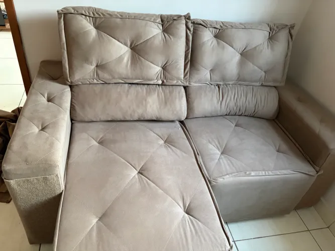 Sofá 1,80 retrátil e reclinável 