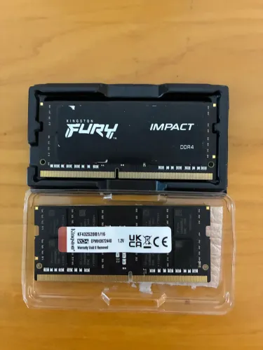 Memória DDR4 32gb 3200Mhz Kingston Fury Impact