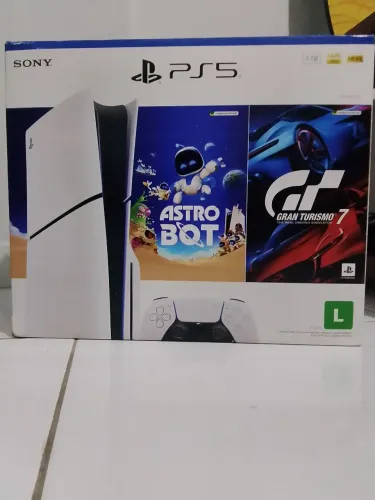 Playstation5+ 2 jogos+1 controle COM LEITOR DE DISCO