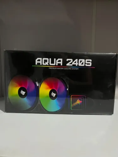 WATER COOLER PICHAU AQUA 240S RGB 240mm Novo - Parcelo