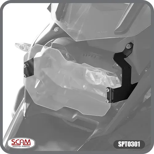 Protetor Farol Policarbonato BMW R1200GS 2013+ R1200GS ADV 2013+| |R1250GS 2019+ Scam