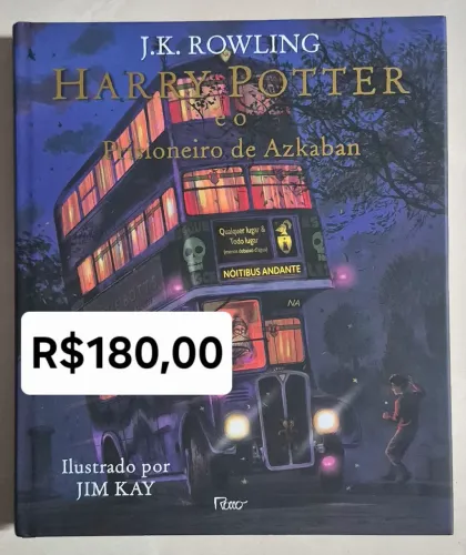 Harry Potter e o Prisioneiro de Azkabam edição ilustrada