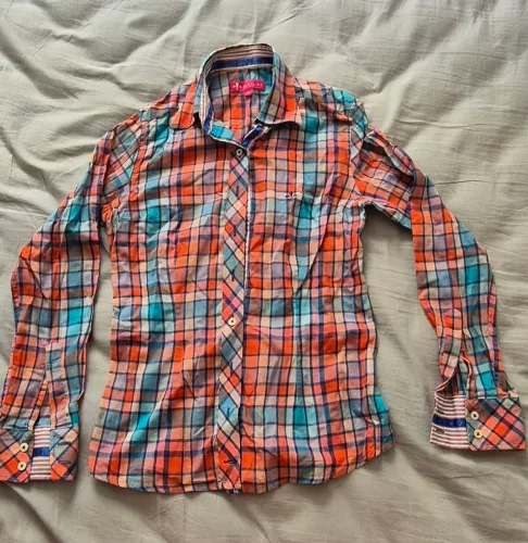 Camisa Xadrez feminina Dudalina