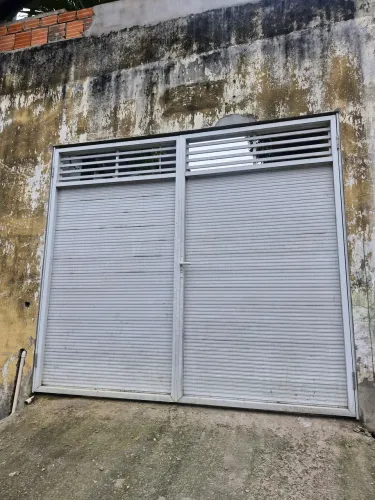 Portão Alumínio Branco 