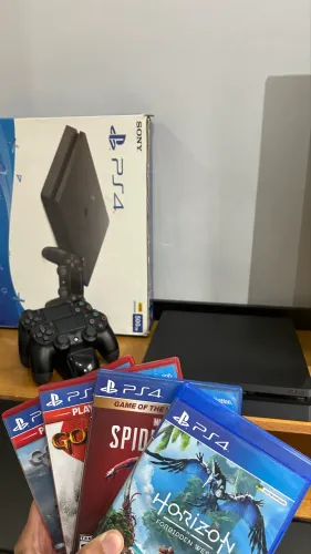 PS4 SLIM COMPLETÃO