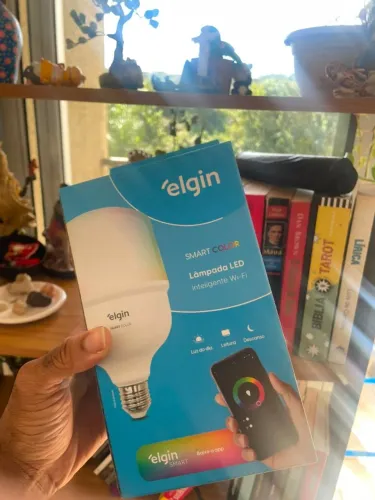 Lâmpada Inteligente Elgin Smart Colorida 30W Wi-Fi