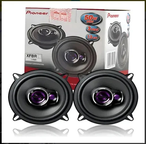 Par Alto Falante Pioneer 6 Polegadas Ts1360br Universal Cor Preto