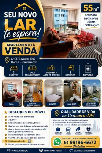 Apartamento à venda no Cruzeiro Novo