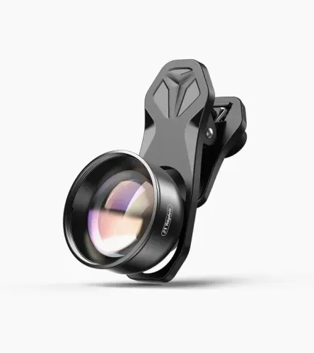 Lente Apexel Zoom 2x para Celular Smartphone Suporte Universal