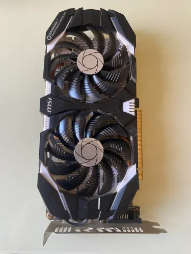 Placa de vídeo GTX 1060 3GB com defeito.