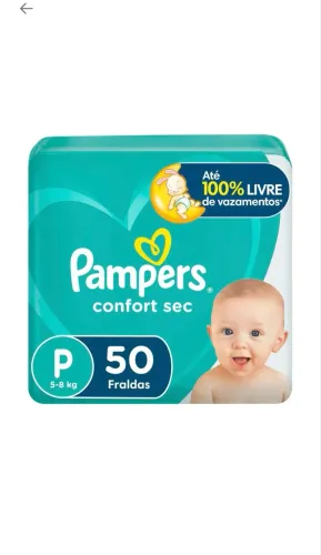 Fralda Pampers P 