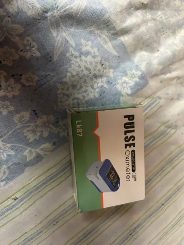 Oxímetro Digital de Dedo LK87 com Caixa