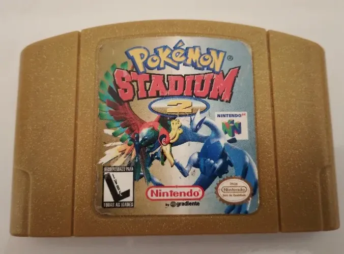 Pokémon stadium coleção.