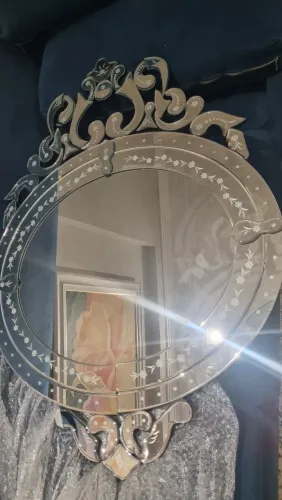 Espelho decorativo lapidado