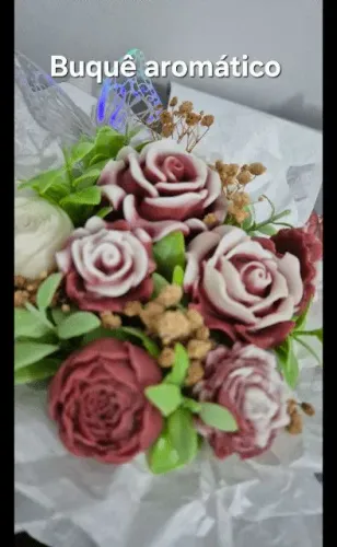 Buquê aromático de cera
