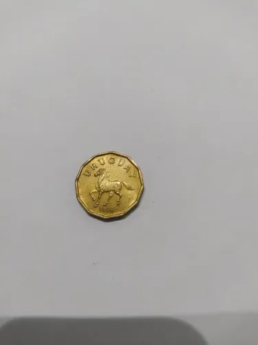 Moeda do Uruguai de 10 centésimos de 1976