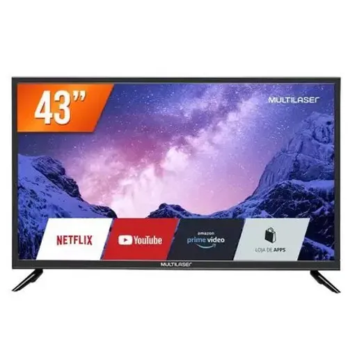 Smart tv 43 polegadas muntilaser