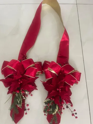 Escapulário de Natal vermelho