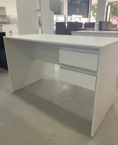 Mesa com 2 gavetas em mdf entrega grátis