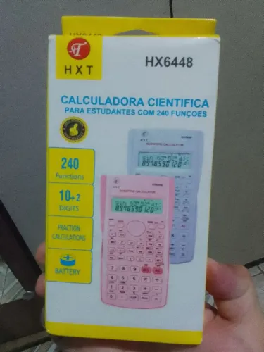 Calculadora científica rosa - NOVA