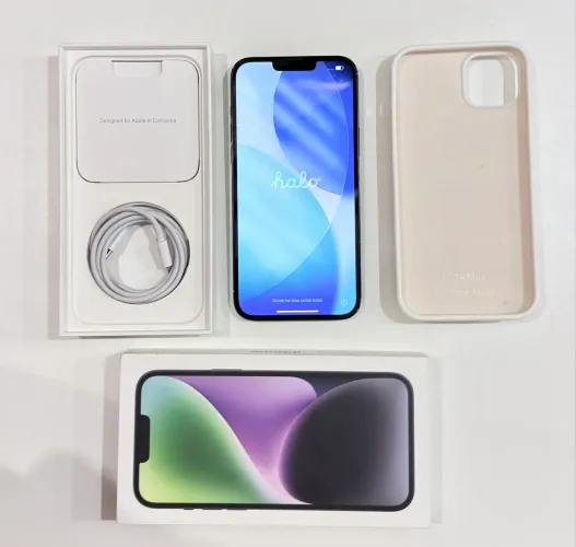 Iphone 14 plus - 256g / na caixa completo 