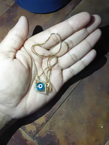 Colar banhado a ouro 18 k