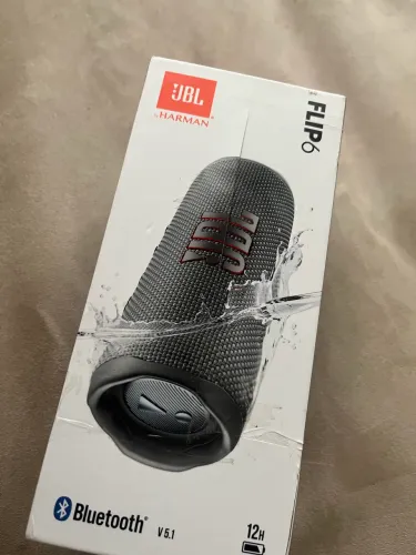 Caixa De Som Bluetooth Flip 6 30w Rms Jbl Cor Preto