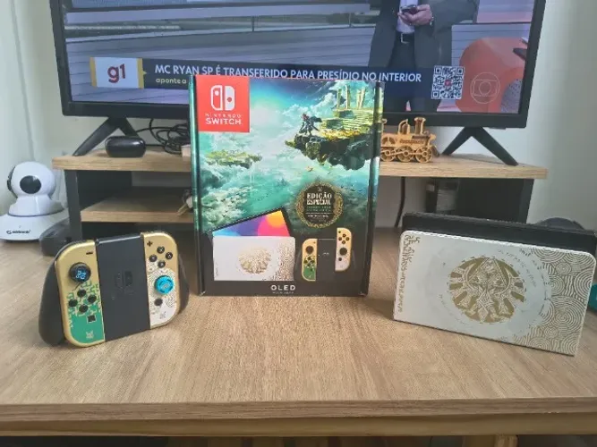 Nintendo Switch oled Zelda - Original e sem Desbloqueio