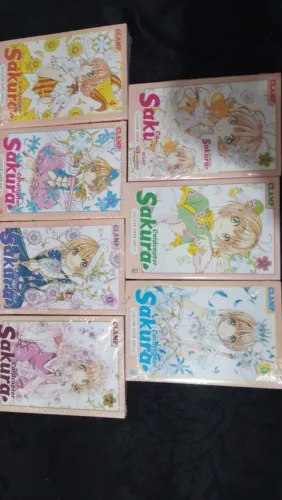 Coleção Sakura Cardcaptor Clear Card Arc 1 ao 7