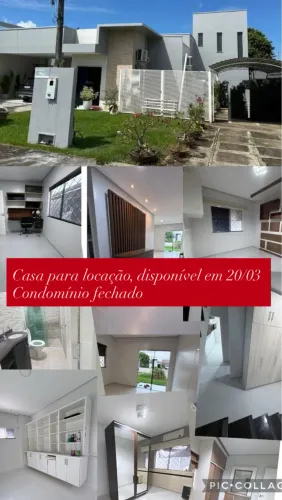 Aluguel de casa em condomínio 