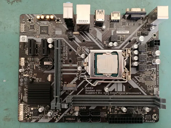 Placa mãe H310M M.2 2.0 (sucata) + processador Pentium G5400 3.7GZ