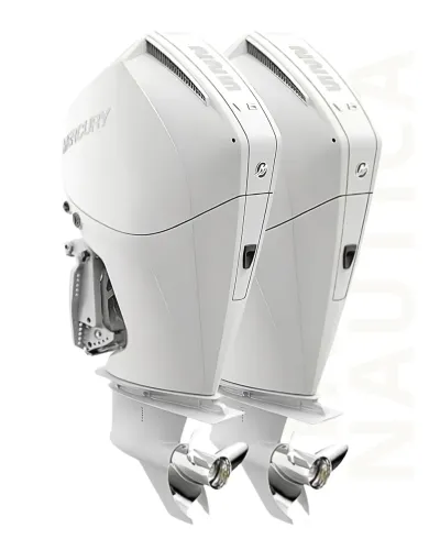Motor Mercury PARELHA 225HP DTS BRANCO 4T