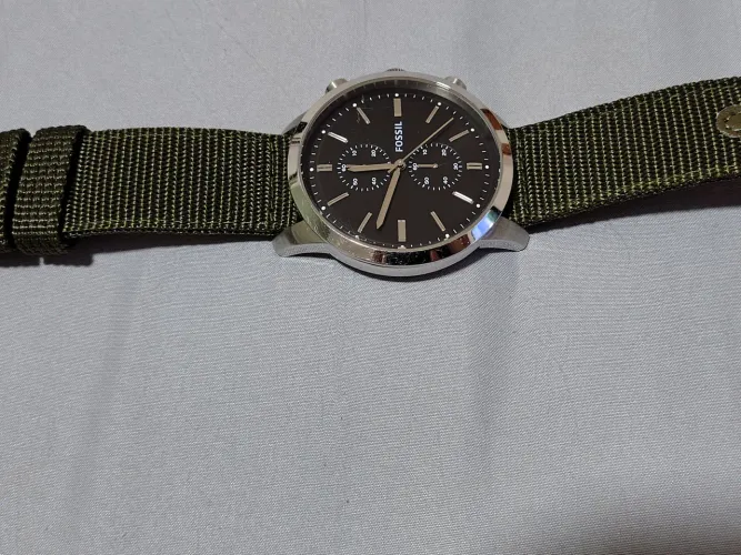 RELOGIO FOSSIL CHRONO IMPECÁVEL! GRANDÃO