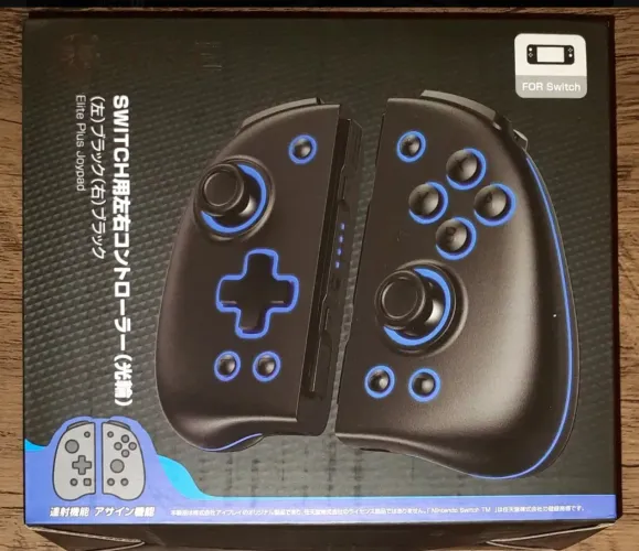 Joy-pad Switch Elite Plus Versão Black Iine Preto