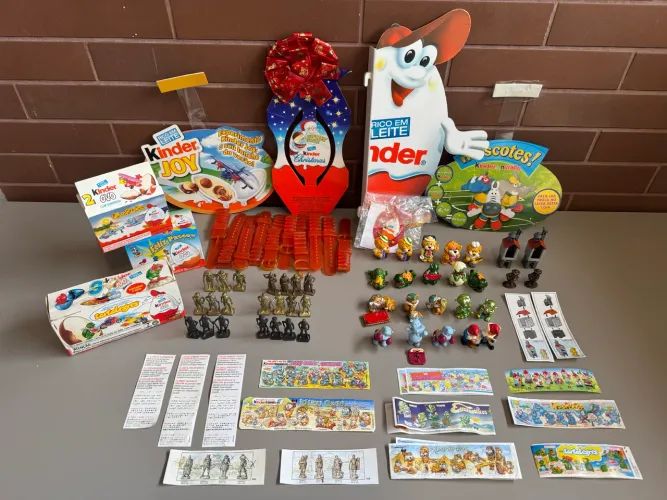 Lotao colecao kinder ovo anos 90