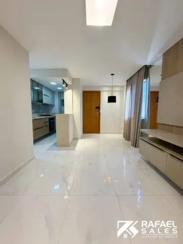Apartamento no Tirol com 2 quartos semimobiliado