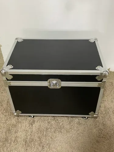 Hard Case Baú Cabos / Iluminação - 60 X 40 X 40 Cm + Rodas