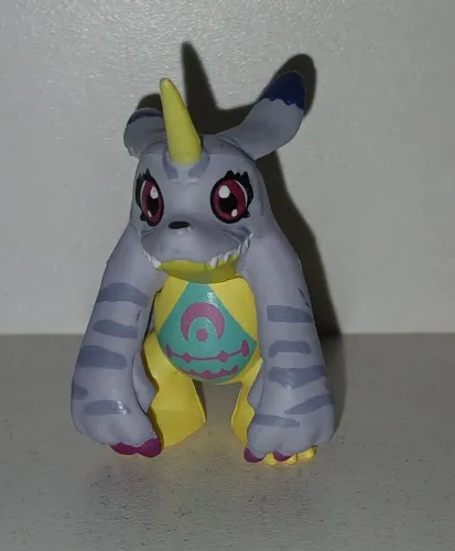 BONECO ACTION FIGURE MINIATURA DIGIMON GABUMON