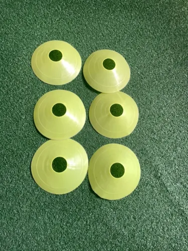Kit 6 cones disco tartaruga chapéu chines 