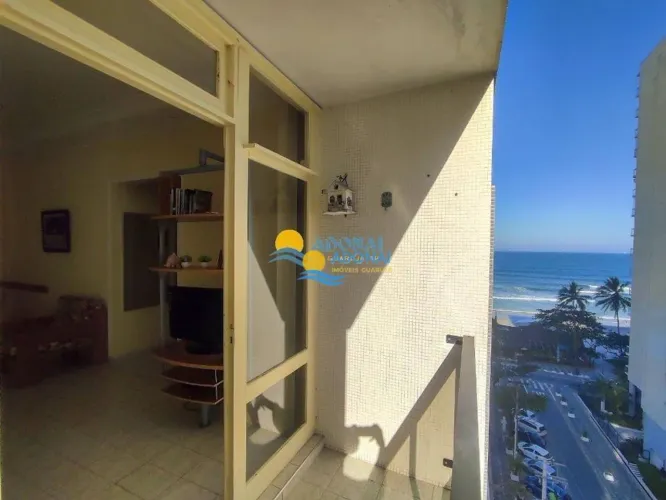 Apartamento beira-mar com vista Pitangueiras Guarujá