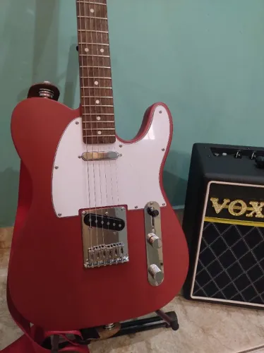 Guitarra Fender Squier Telecaster + CASE Rígido, Ambos Zero, Novos e Sem Uso.