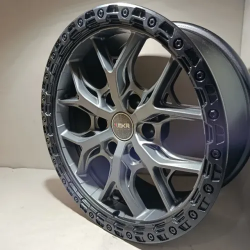 Roda Aro 18 Krmai M33 Texas 2 Grafite Fosco Borda Preta