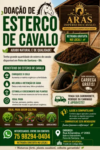 Esterco de Cavalo