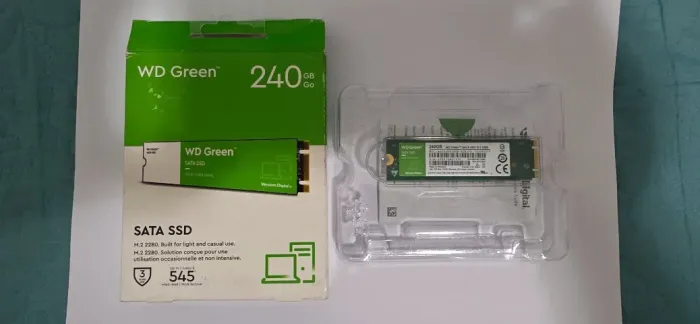 Ssd WD Green M.2 2280 240Gb Na caixa