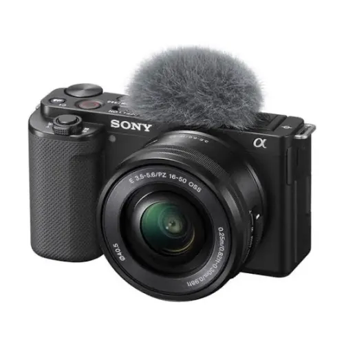 Câmera Mirrorless Sony Zv-e10 Com Lente Pz E 16-50mm Nova