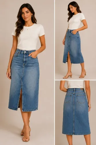 Saia Jeans Zara