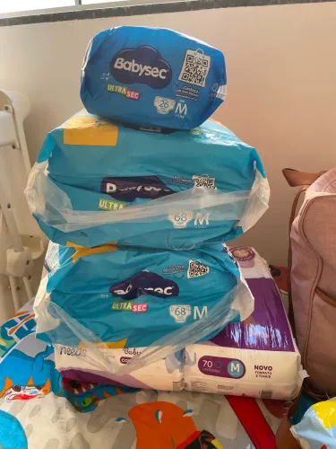 Fraldas 232 tiras TAM M (Babysec, Needs) 