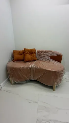 Sofá orgânico Terracota